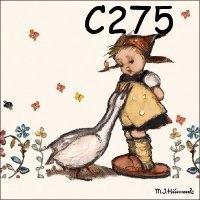 Servetten decoupage/bullet journal – Hummel meisje gans C275, Hobby en Vrije tijd, Knutselen, Nieuw, Materiaal, Verzenden