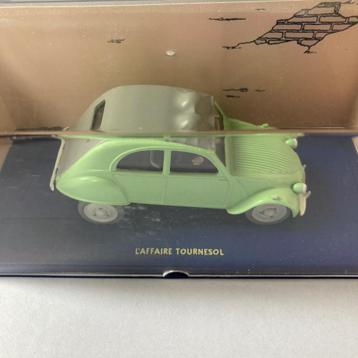 Citroën 2CV uit Kuifje Zonnebloem 1:43 beschikbaar voor biedingen
