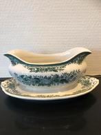 Sauskom villeroy en boch groen, Antiek en Kunst, Ophalen