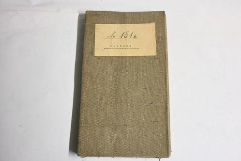 wo1 wo2 duitse landkaart op linnen lörrach duitsland, Verzamelen, Militaria | Tweede Wereldoorlog, Boek of Tijdschrift, Duitsland