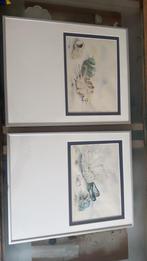 Schilderij kopie in lijsten set zee, Huis en Inrichting, Ophalen, Minder dan 50 cm, Nieuw, Minder dan 50 cm