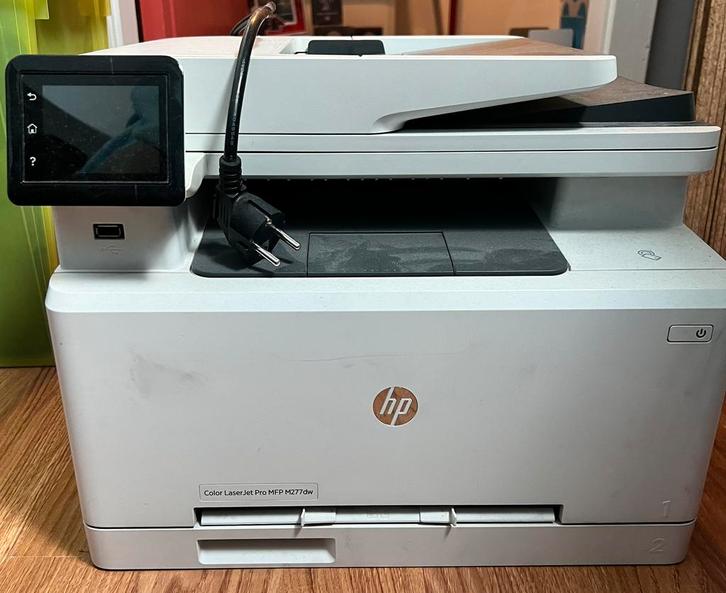 HP Color LaserJet Pro MFP M277dw, Computers en Software, Printers, Gebruikt, All-in-one, Laserprinter, Faxen, Kleur printen, Kopieren