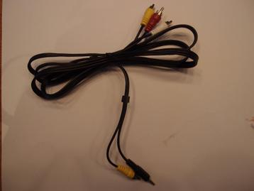 Kabel van jack video naar tulp / RCA wit, rood, geel beschikbaar voor biedingen