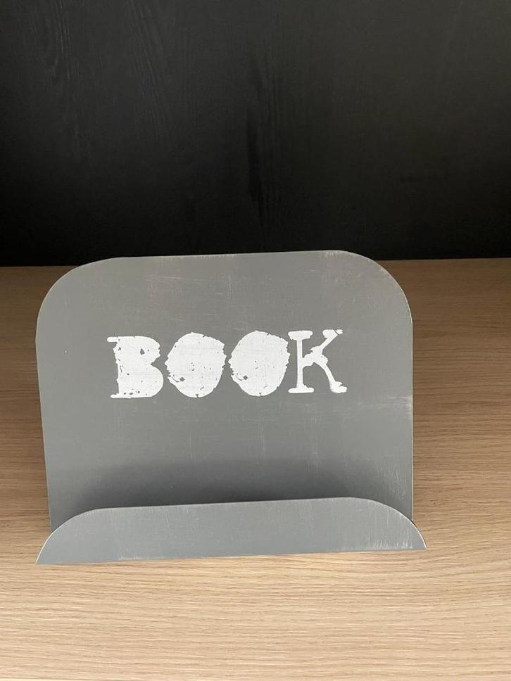 Kookboekstandaard grijs metalen (nieuw), Huis en Inrichting, Keuken | Keukenbenodigdheden, Nieuw, Ophalen of Verzenden
