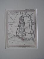 Antiek Kuyper landkaartje 1869 gemeente Westzaan (NH), Boeken, Atlassen en Landkaarten, Nederland, Kuyper, Ophalen of Verzenden