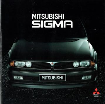 Folder Mitsubishi Sigma (uit Oostenrijk - 1991) beschikbaar voor biedingen