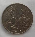 20 cent Zuid Afrika 1972, Postzegels en Munten, Munten | Afrika, Ophalen of Verzenden, Zuid-Afrika