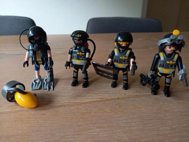 Playmobil SIE-team politie - 9365 COMPLEET, Kinderen en Baby's, Speelgoed | Playmobil, Zo goed als nieuw, Complete set, Ophalen of Verzenden