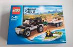 Lego SUV/ jeep met jetski's 60058. Inclusief doos, Ophalen of Verzenden, Zo goed als nieuw
