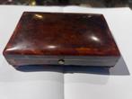 Antiek schildpad doosje 8x12 cm, Ophalen of Verzenden