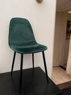 Velvet groene keuken bijzet stoel, Ophalen of Verzenden