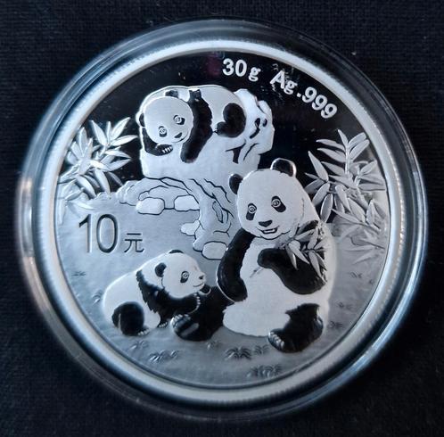 30 gram Panda Zilver Munt 2025, Postzegels en Munten, Edelmetalen en Baren, Zilver, Ophalen of Verzenden