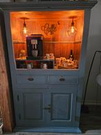Koffiecorner,  koffiekast, Ophalen, Gebruikt, 100 tot 150 cm, Landelijk robuust brocante