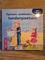 Opstaan, aankleden, tandenpoetsen - Flapjesboek, Boeken, Ophalen of Verzenden