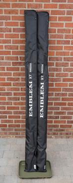 2x Daiwa Emblem XT X45 12ft 3,75lb, Watersport en Boten, Hengelsport | Karpervissen, Ophalen, Zo goed als nieuw, Werphengel