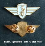 ZUNDAPP logo Pin Wit voor KS 50 100 125 517 CS GT GTS janus, Motoren, Ophalen of Verzenden, Nieuw