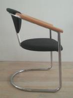 EFFEZETA ITALIAN DESIGN,  Buisframe stoelen 6x, Vijf, Zes of meer stoelen, Metaal, Gebruikt, Zwart