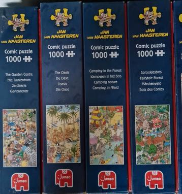 Jan van Haasteren puzzels 1000 stukjes  beschikbaar voor biedingen