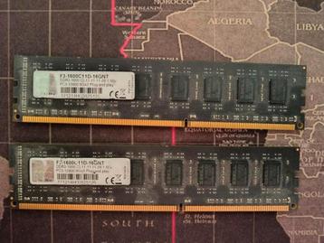 2x8gb RAM-geheugen  beschikbaar voor biedingen