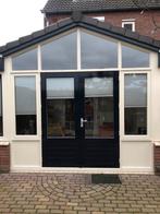 Pui met deuren en zijramen, Ophalen, Gebruikt, 120 cm of meer, 200 tot 215 cm