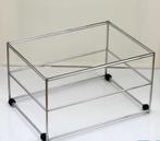 8 USM Haller chromen hangmap rekken 12,50 p stuk, Ophalen, Zo goed als nieuw, Bureau