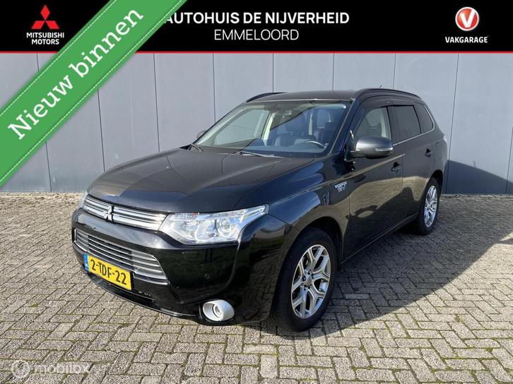 Mitsubishi Outlander 2.0 PHEV Intense + trekhaak sensoren v+, Auto's, Mitsubishi, Bedrijf, Te koop, Outlander, 4x4, ABS, Achteruitrijcamera