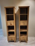 Twee Riviera Maison boekenkasten Little Star - massief eiken, Huis en Inrichting, Kasten | Boekenkasten, Ophalen, Eikenhout, 50 tot 100 cm