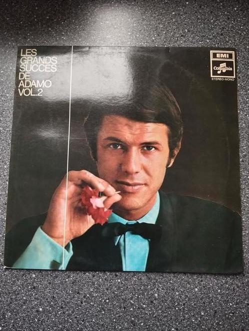 Les grandes succes de Adamo vol 2 - vinyl LP Franstalig, Cd's en Dvd's, Vinyl | Wereldmuziek, Zo goed als nieuw, Ophalen of Verzenden