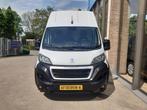 Peugeot Boxer 2.2 BlueHDI 140Pk L4H3 Extra hoogdak Airco Nav, Voorwielaandrijving, Stof, Gebruikt, 4 cilinders
