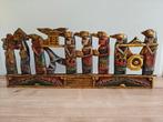 Vintage Balinees processie paneel, Antiek en Kunst, Ophalen of Verzenden