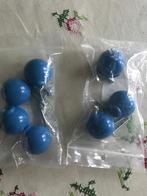 7 blauwe kastknopjes, bolletjes, Ophalen of Verzenden, Nieuw, Overige materialen, Overige typen