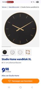 Action klok, Huis en Inrichting, Woonaccessoires | Klokken, Ophalen of Verzenden, Zo goed als nieuw