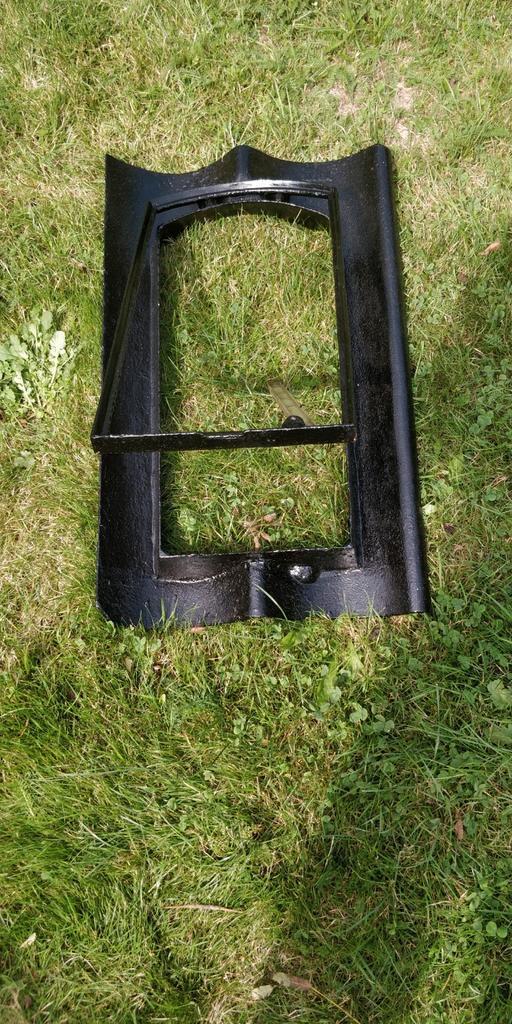 Oude Gietijzeren Dakramen met glas, Tuin en Terras, Tuinhaarden, Gebruikt, Ophalen