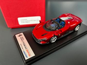 BLACK FRIDAY ! Ferrari SP3 Daytona red Looksmart 1:43. ! C4F beschikbaar voor biedingen
