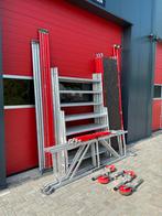 Altrex rolsteiger 9.2 m wh fiberdeck, Doe-het-zelf en Verbouw, Steigers, Ophalen, Gebruikt, Rolsteiger of Kamersteiger, 5 meter of hoger