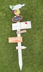 Bruiloft decoratie wegwijsbord, Ophalen, Versiering, Geboorte of Huwelijk