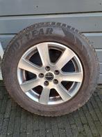 Vier velgen met winterbanden te koop, Ophalen, Banden en Velgen, 17 inch, Winterbanden