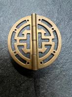 Chinese scharnier voor op een oosters chinees kastje rond, Huis en Inrichting, Verburgt Vintage, Nieuw, Ophalen of Verzenden, https://verburgtvintage.nl/#contact
