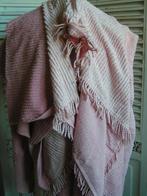 roze chenille sprei nr FF 481, Verzenden, Overige typen, Tweepersoons, Zo goed als nieuw