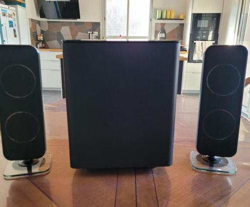 Philips HTS7200 Subwoofer plus Speakers 440W, in mooie staat, Audio, Tv en Foto, Home Cinema-sets, Zo goed als nieuw, Blu-ray-speler