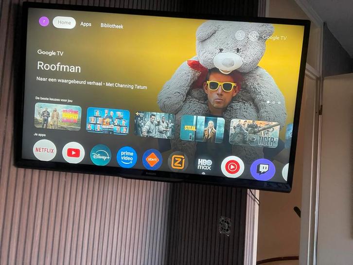 Philips tv, Audio, Tv en Foto, Televisies, Zo goed als nieuw, 100 cm of meer, Philips, 50 Hz, Ophalen of Verzenden