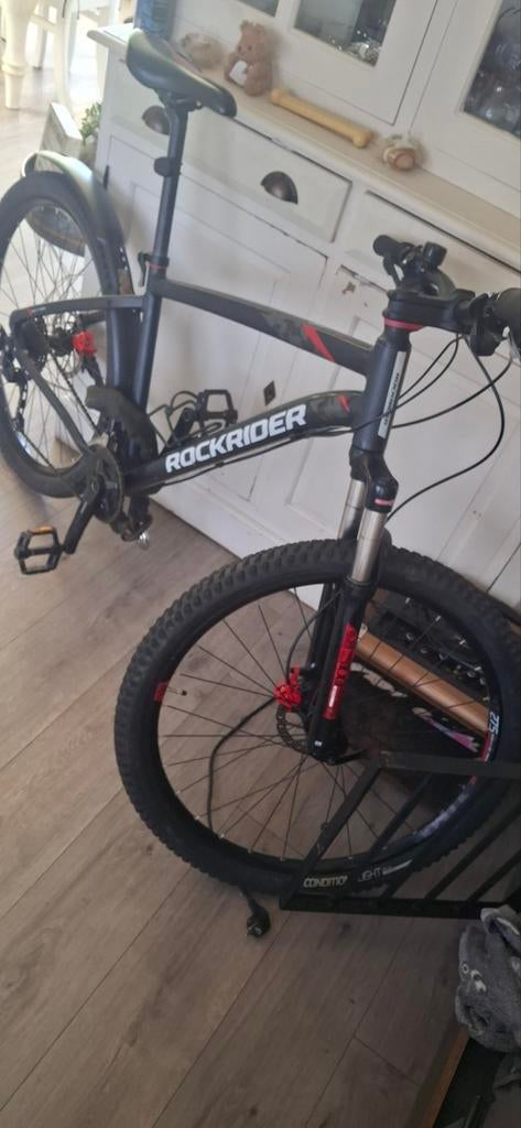 Rockrider ST 540 Mountainbike - Gebruikt, Fietsen en Brommers, Fietsen | Mountainbikes en ATB, Gebruikt, Hardtail, Heren, 53 tot 57 cm