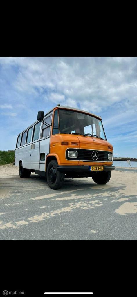 Mercedes 309 camper uniek! O309 aut belastingvrij, Auto's, Oldtimers, Bedrijf, Te koop, Mercedes-Benz, Diesel, Overige carrosserieën