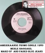 USA single, promo only 1980, MERLE HAGGARD, faded jeans, Cd's en Dvd's, Vinyl | Overige Vinyl, Overige formaten, Zo goed als nieuw
