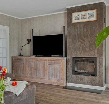 Witgekalkt eiken dressoir - massief & gaaf! beschikbaar voor biedingen