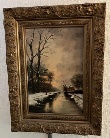 SCHILDERIJ F.J. du Chattel beschikbaar voor biedingen