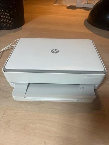 HP Envy 6032 Printer - Wit - Weinig Gebruikt beschikbaar voor biedingen