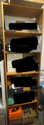Houten Boekenkast/Stellingkast, Huis en Inrichting, Kasten | Boekenkasten, Met plank(en), Gebruikt, 150 tot 200 cm, 25 tot 50 cm