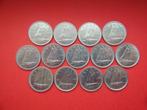 Lot Canada setje munten 10 Cent 1980 t/m 1996., Postzegels en Munten, Setje, Verzenden, Noord-Amerika