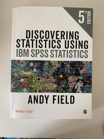 Discovering statistics using ibm spss statistics beschikbaar voor biedingen